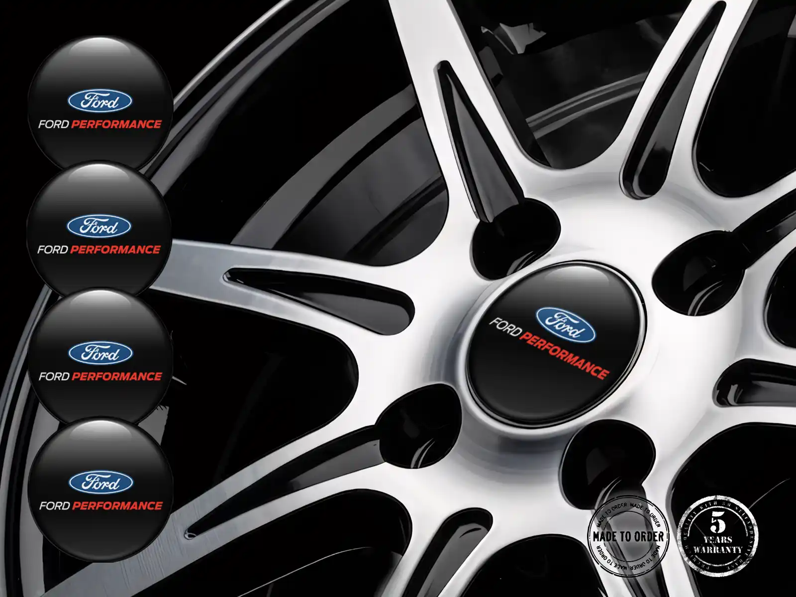 Ford Édition Décalques Roues Autocollants Résine de Qualité